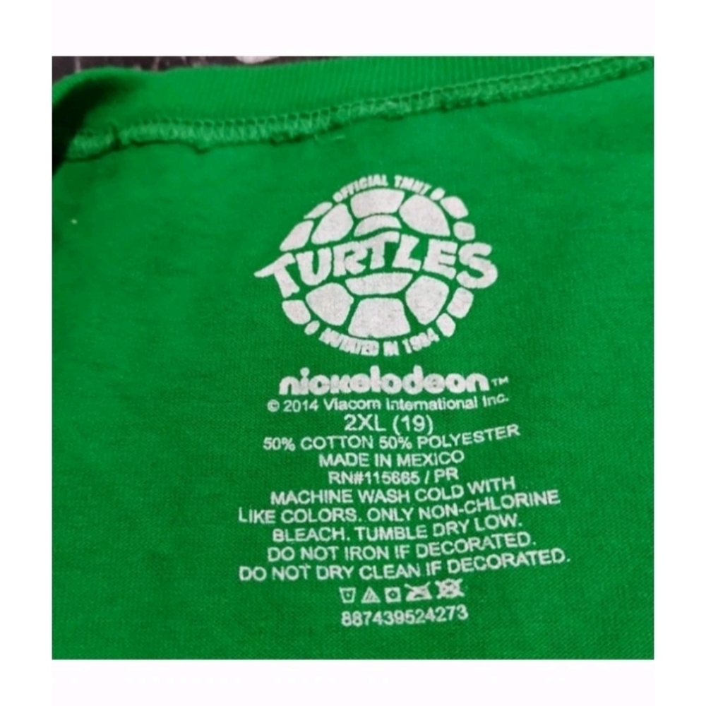 Nickelodeon TMNT Green Short Sleeve Tee - Picture 3 of 6
